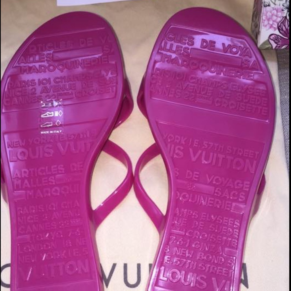 Sold.  Authentic Louis Vuitton Sandal - Picture 5 of 6